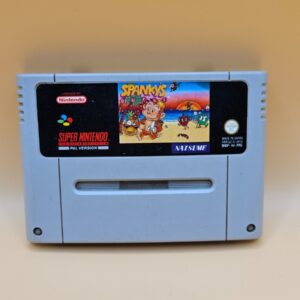 Nintendo SNES Spiel - Spanky's Quest