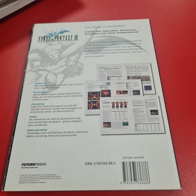 Final Fantasy III - Das offizielle Lösungsbuch (2007, Taschenbuch) Guide – Bild 2