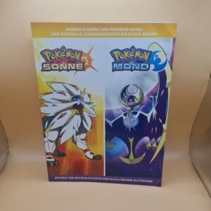 Nintendo 2DS 3DS - Pokémon Sonne & Mond  Lösungsbuch+Poster
