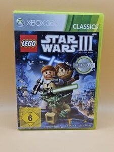 Microsoft Xbox 360 Spiel - LEGO Star Wars III 3 The Clone Wars