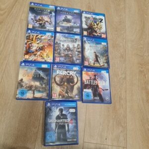 PS4 Konvolut Bundle Assassins Creed,Farcry ,Dragonball,Battlefield....
