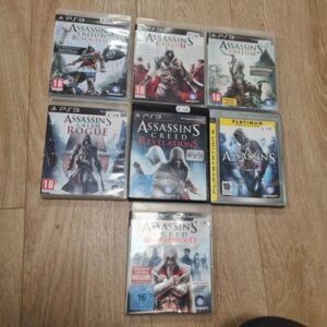 Sony Playstation 3 Ps3 7x Spiele Set Bundle Konvolut Assassins Creed