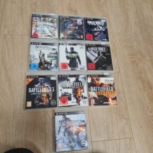 Sony Playstation 3 Ps3 10x Spiele Set Bundle Konvolut Gta,Cod,Battlefield