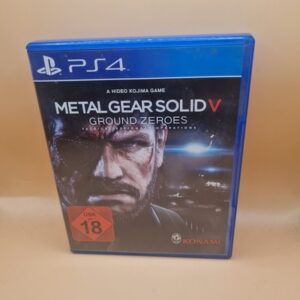 Metal Gear Solid V 5 Ground Zeroes - PS4 - Sony PlayStation 4