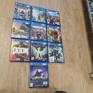 PS4 Konvolut Bundle Doom, Assassins Creed,Farcry ,Dragon Age....