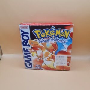 Pokémon: Rote Edition (Nintendo GameBoy, 1999) - OVP + Anleitung