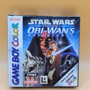 GBC - Star Wars Episode I: Obi-Wan's Adventures (Nintendo Gameboy Color) OVP