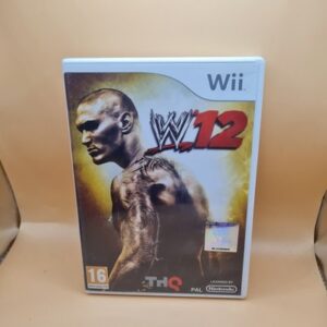 WWE W12 + ANLEITUNG NINTENDO WII PAL DEUTSCH OVP CIB KOMPLETT WRESTLING GAME