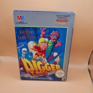 ©1990 MB Nintendo Entertainment System DIGGER T. ROCK
