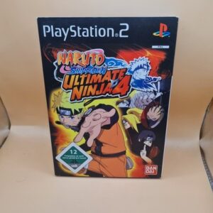 Naruto Shippuden -Ultimate Ninja 4 - PlayStation 2, PS2 | Spiel OVP Pappschuber
