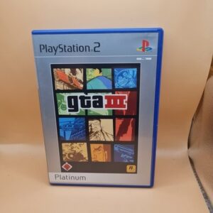 Playstation 2 Spiel: Grand Theft Auto III GTA 3 (PS2) inkl. Anleitung