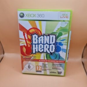 BAND HERO ( 65 POP SONGS ) + ANLEITUNG MICROSOFT XBOX 360 PAL OVP CIB KOMPLETT