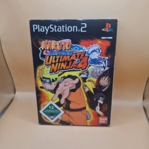 Naruto Shippuden -Ultimate Ninja 4 - PlayStation 2, PS2 | Spiel OVP Pappschuber