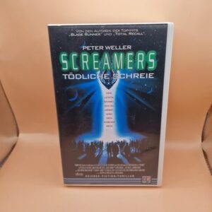 Screamers - Tödliche Schreie 1995 VHS German PAL Columbia Tristar Video P Weller
