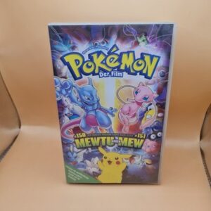 VHS - Pokemon Der Film Metwtu Gegen Mew