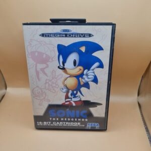 Sonic The Hedgehog (Sega 1991) Sega Mega Drive (Modul, Manual, Box) works 16-bit