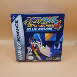 Megaman Battle Network 4 Blue Moon Authentic CIB Gameboy Advance
