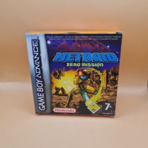 Nintendo Game Boy Advance Metroid Zero Mission CIB Vip CODE