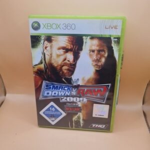 WWE SMACKDOWN VS. RAW 2009 | MICROSOFT XBOX 360 | OVP | PAL VERSION