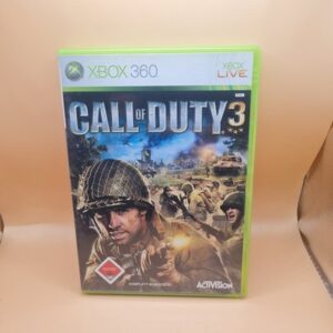 Microsoft Xbox 360 - Call of Duty 3 mit OVP