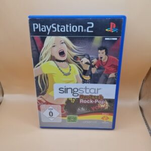 Sing Star | Deutsch Rock POP 2 | Playstation 2 | PS2 | Guter gebrauchter Zustand