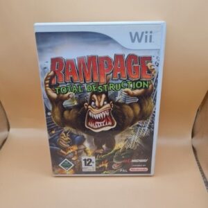 Nintendo Wii Spiel - Rampage: Total Destruction mit OVP Ohne Anleitung