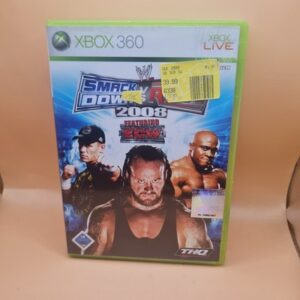 WWE SmackDown vs. RAW 2008 (Microsoft Xbox 360) Spiel in OVP - GUT