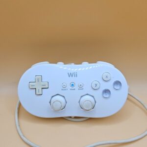 Original Nintendo Wii Classic Gamepad Controller Weiß