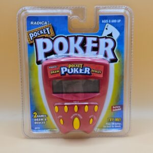 Radica 8020 Pocket Poker Handheld elektronisches Spiel