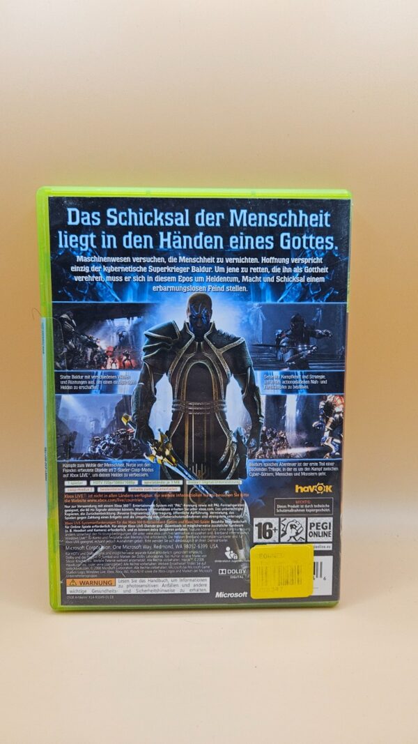 Xbox 360 Inhuman Microsoft XBox 360 | Too Human – Kiktgames