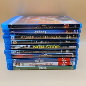 10x Blu-ray Filme Konvolut - Ted/Spiderman/König der Löwen/Croods etc.