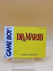 Dr. Mario Nintendo Gameboy Classic nur Spielanleitung