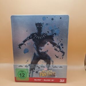 Blu-Ray + 3D Black Panther (limitiertes Marvel Steelbook)