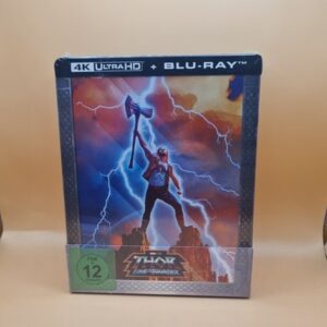 THOR: LOVE AND THUNDER (Chris Hemsworth) 4K Ultra HD + Blu-ray Disc, Steelbook