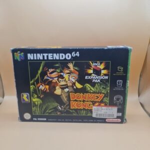 N64 Donkey Kong 64 OVP + Expansion Pak (Nintendo 64) Spiel
