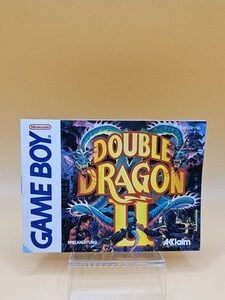 Double Dragon 2 - Nintendo Gameboy Classic Anleitung