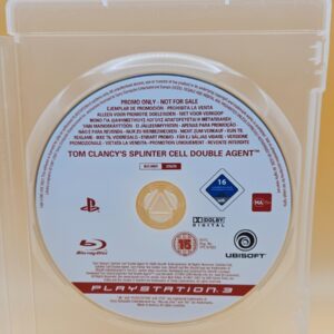 Splinter Cell Double Agent PS3 Plastation3 (Promo)