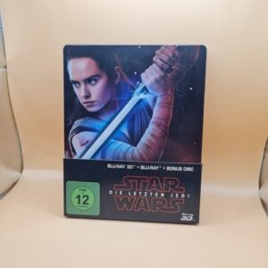 Star Wars - Die letzten Jedi, 3-Disc-Steelbook, 3D + Blu-ray