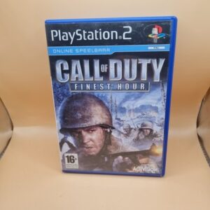 Call of Duty Finest Hour Sony Playstation 2 PS2 Spiel Game
