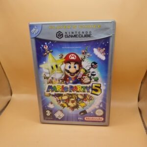 Nintendo Gamecube Spiel : Mario Party 5 - CD Anleitung OVP Platinum  / PAL GC