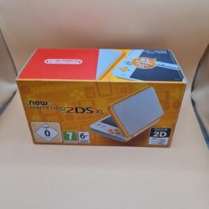 New Nintendo 2DS XL - White + Orange - Weiß + Orange In OVP