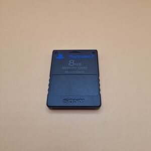 Original Sony PlayStation 2 Memory Card - PS2 Speicherkarte - 8MB - schwarz