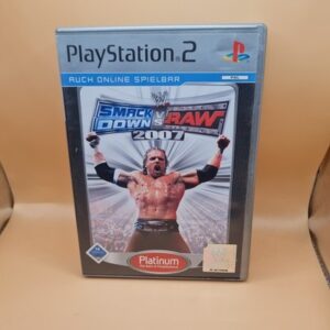 WWE SmackDown vs Raw 2007 - Pal - Per Sony PS2 PlayStation 2
