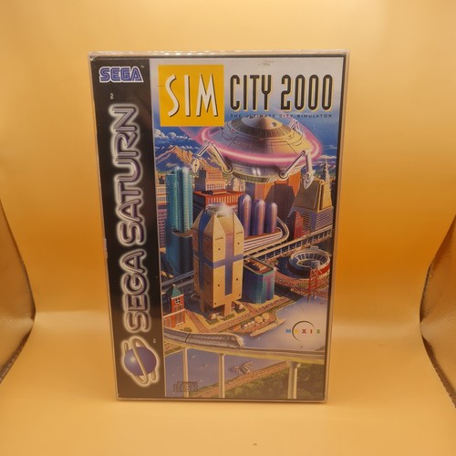 Sim City 2000 für Sega Saturn inkl. OVP und Anleitung PAL CIB