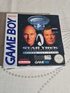 Nintendo Game Boy Spiel - Star Trek Generations Beyond The Nexus Mit ANLEITUNG