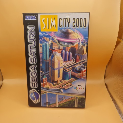 Sim City 2000 für Sega Saturn inkl. OVP und Anleitung PAL CIB – Bild 3