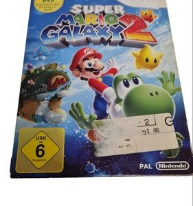 Super Mario GALAXY 2 MIT Dvd Nintendo Wii Kombiversand Möglich
