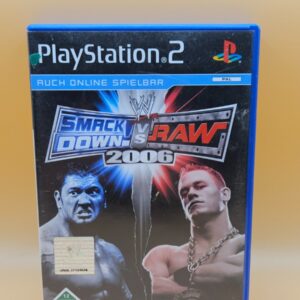 WWE SMACKDOWN VS. RAW 2006 PS2 PLAYSTATION 2