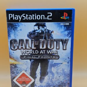 Call Of Duty World At War Final Fronts - Playstation 2 PS2