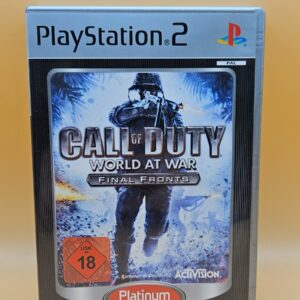 Call Of Duty World At War Final Fronts - Playstation 2 PS2